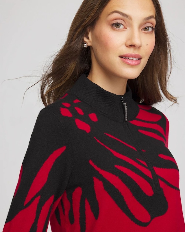 Zenergy Luxe Printed Pullover Top - image 4
